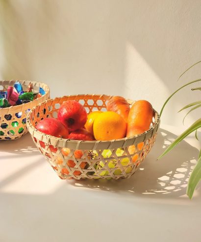 Bamboo Fruit Basket